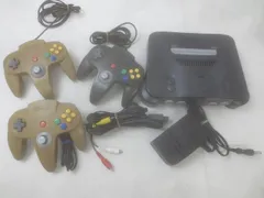  ゲーム NINTENDO 64 本体 動作品 NUS-001 コントローラー 周辺機器付き 中古品のサムネイル