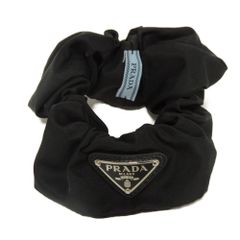 PRADA ナイロン シュシュ ブラック - メルカリ