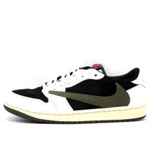 ナイキ NIKE × トラヴィス スコット Travis Scott 【 WMNS AIR JORDAN 1 LOW OG Medium Olive DZ4137 106 】 ウィメンズ エア ジョーダン 1 スニーカー f31661のサムネイル