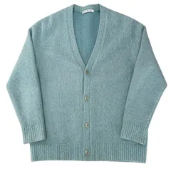 Acne Studios アクネストゥディオズ 24AW Korval New Biomix Cardigan カーディガン FN-MN-KNIT000440 M ブルー 15575のサムネイル