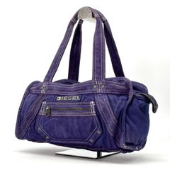 Y2K❤️ 00s DIESEL メタルロゴ ポケットデザイン ショルダーバッグ