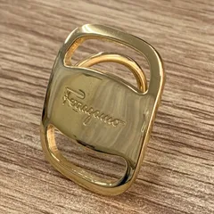 Salvatore Ferragamo サルバトーレフェラガモ ヴァラ  スカーフリング ゴールド  平塚店 衣料品　Ｇのサムネイル