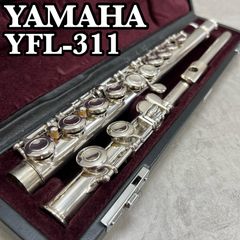 YAMAHA ヤマハ フルート YFL-311 後期 頭部管銀製 Eメカ 初心者 - メルカリ