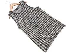 theory セオリー チェック ノースリーブ ニット セーター sizeS/白ｘ黒 ■◆ レディースのサムネイル