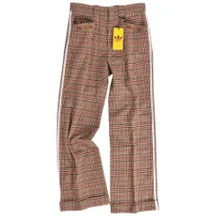 未使用 グッチ アディダス GUCCI ADIDAS パンツ ロングパンツ チェのサムネイル