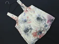 N. エヌ ナチュラルビューティーベーシック リネン100% 花柄 ビスチェ sizeM/ベージュ ■◆ レディースのサムネイル