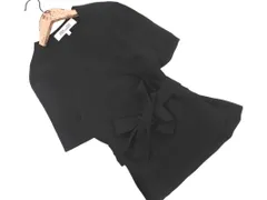 DIANE VON FURSTENBERG ダイアンフォンファステンバーグ カシュクール カーディガン sizeS/黒 ■◆ レディースのサムネイル