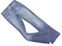 7 for All Mankind セブンフォーオールマンカインド ブーツカット デニムパンツ size23/青 ■■ レディースのサムネイル