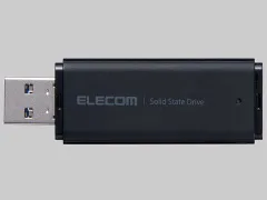 【箱破損】【未開封・未使用】ELECOM 外付けポータブルSSD 250GB-ブラック [ESD-EMC0250GBK]のサムネイル