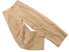 WYM LIDNM ウィムバイリドム モノマート タック ワイド チノ パンツ sizeS/ベージュ ■■ メンズのサムネイル