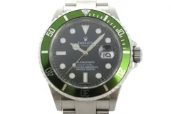 ROLEX ロレックス グリーン サブマリーナ デイト 16610LV ブラック ステンレススチール メンズ 自動巻き 【中古】 200のサムネイル