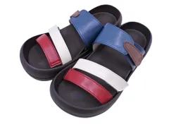 美品 RegettaCanoe リゲッタカヌー ストラップ サンダル sizeS/赤ｘ紺ｘ白 ■◆ レディースのサムネイル