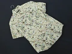 COMME CA MEN コムサメン リネン混 花柄 シャツ sizeS/ライトベージュ ■◆ メンズのサムネイル
