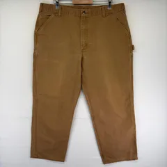 古着 カーハート Carhartt パンツ ペインター ハンマーループ スパナポケット ワンポイントロゴ ジッパーフライ  ブラウン系 メンズのサムネイル