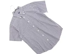 BROOKS BROTHERS ブルックスブラザーズ ギンガムチェック シャツ sizeM/濃紺ｘ白 ■◆ メンズのサムネイル