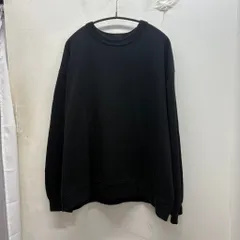 DRIES VAN NOTEN ドリスヴァンノッテン Crew Neck Sweat スウェット ブラック size:M【中目黒B06】のサムネイル