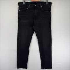 古着 カルバンクラインジーンズ Calvin Klein Jeans デニム パンツ ブラックデニム ジップ 5ポケット w36 L32  ブラック系 メンズのサムネイル