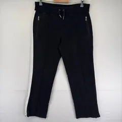 古着 90's/90年代 ポロバイラルフローレン Polo by Ralph Lauren パンツ スウェットパンツ 裾ファスナー S  ブラック系 無地 メンズのサムネイル