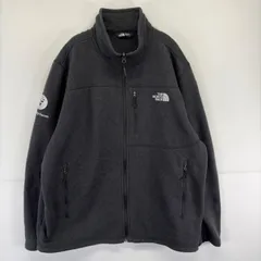 古着 ザ・ノースフェイス THE NORTH FACE ニット ベターセータータイプ ロゴ 大きいサイズ 裏ボア ワンポイント 2XL  ブラック メンズのサムネイル