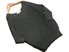 MINIMUM ミニマム 5分袖 サマー ニット セーター size2/緑 ■◆ レディースのサムネイル