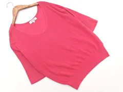 MINIMUM ミニマム 5分袖 サマー ニット セーター size2/ピンク ■◆ レディースのサムネイル