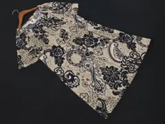 Bou Jeloud ブージュルード 総柄 タック Iライン ワンピース size38/ベージュ ■◆ レディースのサムネイル