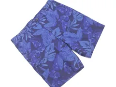 BANANA REPUBLIC バナナリパブリック ボタニカル柄 ハーフ パンツ size34/紺 ■◆ メンズのサムネイル