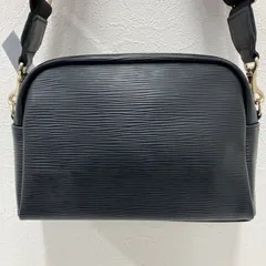 6079　【美品】　TOPKAPI　トプカピ　ショルダーバッグ　リプルネオレザー　ブラック　黒　レディース　小さめ　ミニのサムネイル
