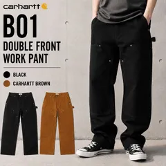 【レングス32】 Carhartt カーハート ダブルニー ペインターパンツ ワークパンツ B01 ダック生地 ルーズフィット メンズ ワークパンツ 定番 綿 12オンス USAモデル b01のサムネイル