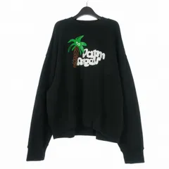 パームエンジェルス PALM ANGELS 23SS SKETCHY CLASSIC CREWNECK クルーネックスウェット トレーナー  長袖 M ブラック 黒 PMBA026E23FLE0071001のサムネイル