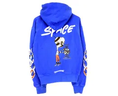 クロムハーツ CHROME HEARTS × マッティ ボーイ MATTY BOY 【 PPO LINK SPACE PLVR 】 スペース ロゴ プリント スウェット プルオーバー パーカー w27522のサムネイル