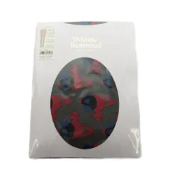 ヴィヴィアンウエストウッド Vivienne Westwood オーブ タイツ ロゴ M L グレー 青 ブルー 赤 レッド /AN9のサムネイル