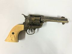 装飾銃 陸軍左輪拳銃の形状ライター。レトロな西部スタイルのリボルバーモデル 装飾銃 陸軍左輪拳銃の形状ライター。レトロな西部スタイルの