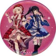 [중고] 배지 핀즈 니시키 치다카 & 이노우에 타키나 (신작 / 전신) [TV 애니메이션 리콜리스 리코일 POP UP STORE in 로프트 신작 & 꼬마 캐릭터 스위트 의상 / 메르헨 메이드 ver. 트레이딩 반짝이 캔 배지]