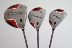 ●キャロウェイ★BIG　BERTHA☆ビッグバーサ【ドライバー＆3W＆5W　3本セット】2007年モデル BB SERIES 50wカーボン　R★日本仕様　(90726のサムネイル