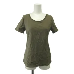 5351プールオム 5351 POUR LES HOMMES Tシャツ サイズ表記なし カーキ 無地 ラウンドネック 半袖 /KT ■ECA003のサムネイル