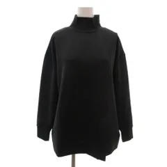 ピーチジョン PEACH JOHN タグ付き カットソー プルオーバー S/M 黒 ブラック 長袖 ハイネック /NU ■ECF003のサムネイル