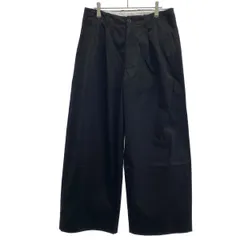 UNIVERSAL PRODUCTS ユニバーサルプロダクツ 25AW 2TUCK CHINO WIDE TROUSERS ワイドチノパンツ 253-60502 ブラック 2のサムネイル