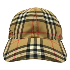 BURBERRY バーバリー チェックキャップ 4073689 ベージュ M/Lのサムネイル