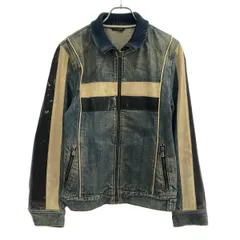 DOLCE&GABBANA ドルチェ＆ガッバーナ 2005AW ハイブリットデニムジャケット ZDS05/9605 インディゴブルー 44のサムネイル