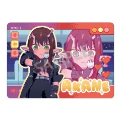 【中古】キャラカード アカネ(SD/横/ノーマル) 「銀河特急?ミルキー☆サブウェイ Picharm/描き起こし第2弾」のサムネイル
