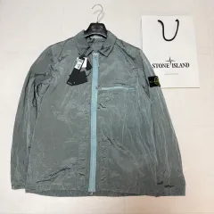 新品 XL STONE ISLAND ストーンアイランド ナイロンメタル エコニール オーバーサイズシャツ ジャケットのサムネイル