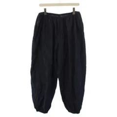 ミズイロインド mizuiro ind 25SS デニム イージーパンツ ワイドパンツ インディゴ /BM13のサムネイル