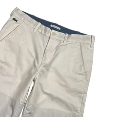 LACOSTE L!VE ラコステライブ  ストレッチ ショート ハーフ パンツ サイズ US30 FR38 /ホワイト系 メンズのサムネイル