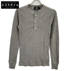 RRL ワッフルヘンリーネックロンT サーマル 長袖Tシャツ - メルカリ