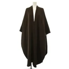 フミカ ウチダ FUMIKA_UCHIDA TWEED FULL LENGTH CAPE ケープ ジャケット ウール F カーキ FU-C-006 /BM17のサムネイル
