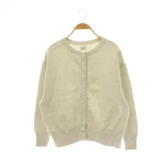 アーバンリサーチ ドアーズ URBAN RESEARCH DOORS 24AW 裏起毛スウェットカーディガン スナップボタン M ライトグレー /CX ■OSのサムネイル