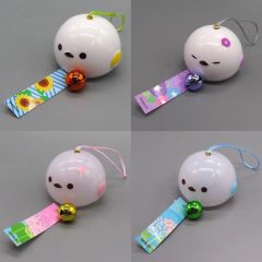 【中古】キーホルダー 全4種セット 「ふくふくシマちゃん 風鈴みたいなマスコット3」