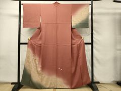 平和屋着物○湘南友禅 内田芳光 花煌路 訪問着 薔薇尽くし 暈し染め