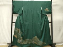 平和屋着物○湘南友禅 内田芳光 花煌路 訪問着 薔薇尽くし 暈し染め